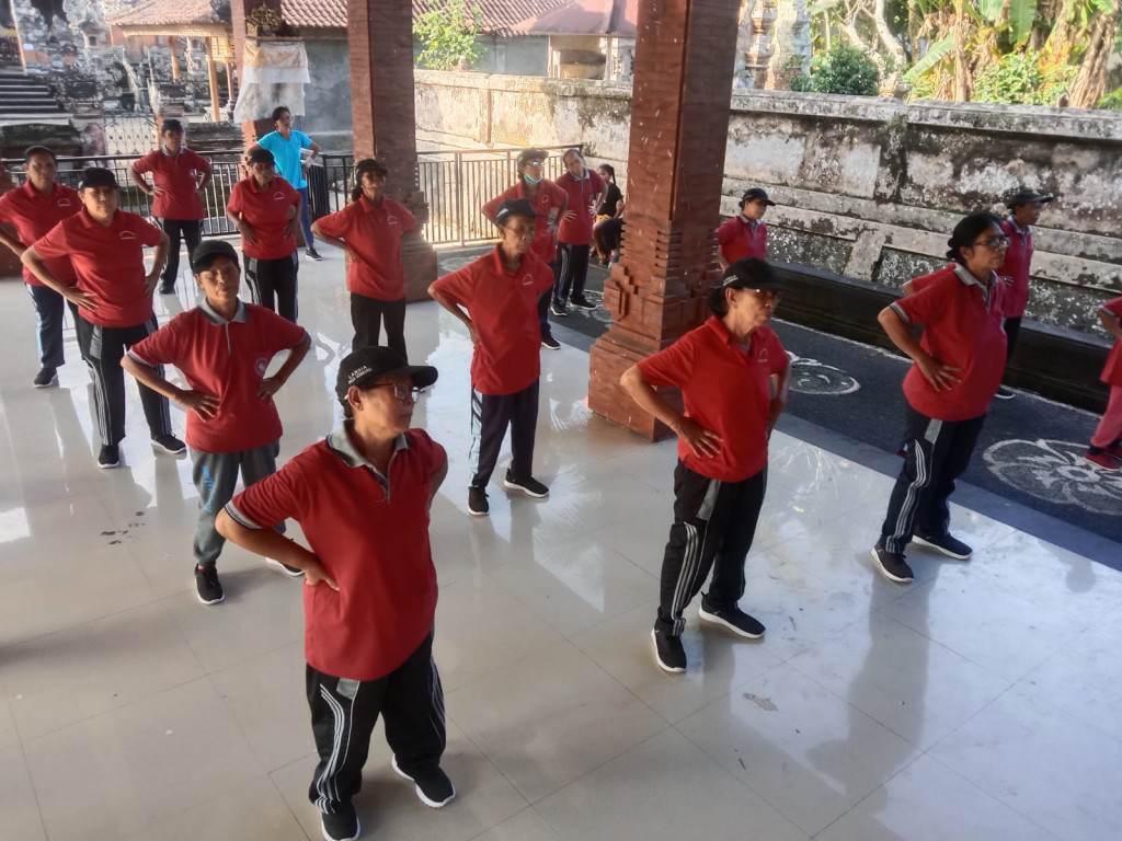 Pelaksanaan Kegiatan Posyandu Lansia Banjar Dajan Peken - 10 Agustus 2024